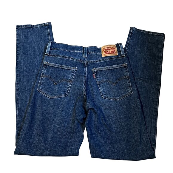 Levis Women's Waterless Original Fit Blue Denim Jeans Sz 27x32 - Picture 2 of 10